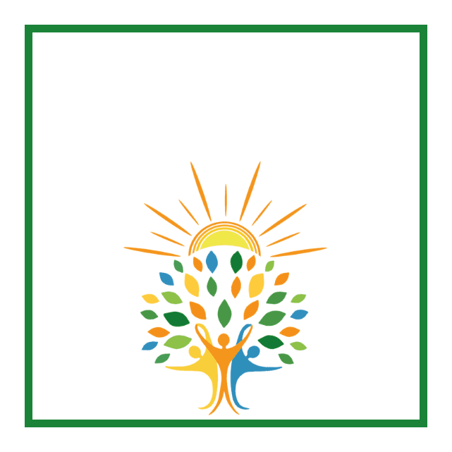 Logo encadré energies solidaire solaire